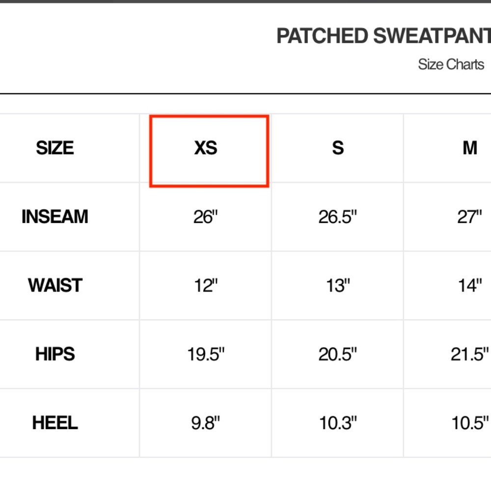 BSLM Patched Sweatpants Black XS - Picture 5 of 6